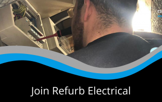 Refurb electrician and blog title